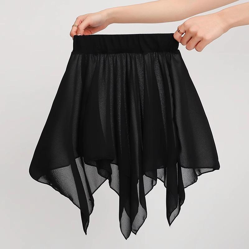 Black Gauze Skirt Adult Ballet Skirt Pants Practice Clothes Cover Hip Skirt Body Dance Clothes Latin Dance Skirt Pants M чорний
Black Gauze Skirt Adult Ballet Skirt Pants Practice Clothes Cover Hip Skirt Body Dance Clothes Latin Dance Skirt Pants M чорний