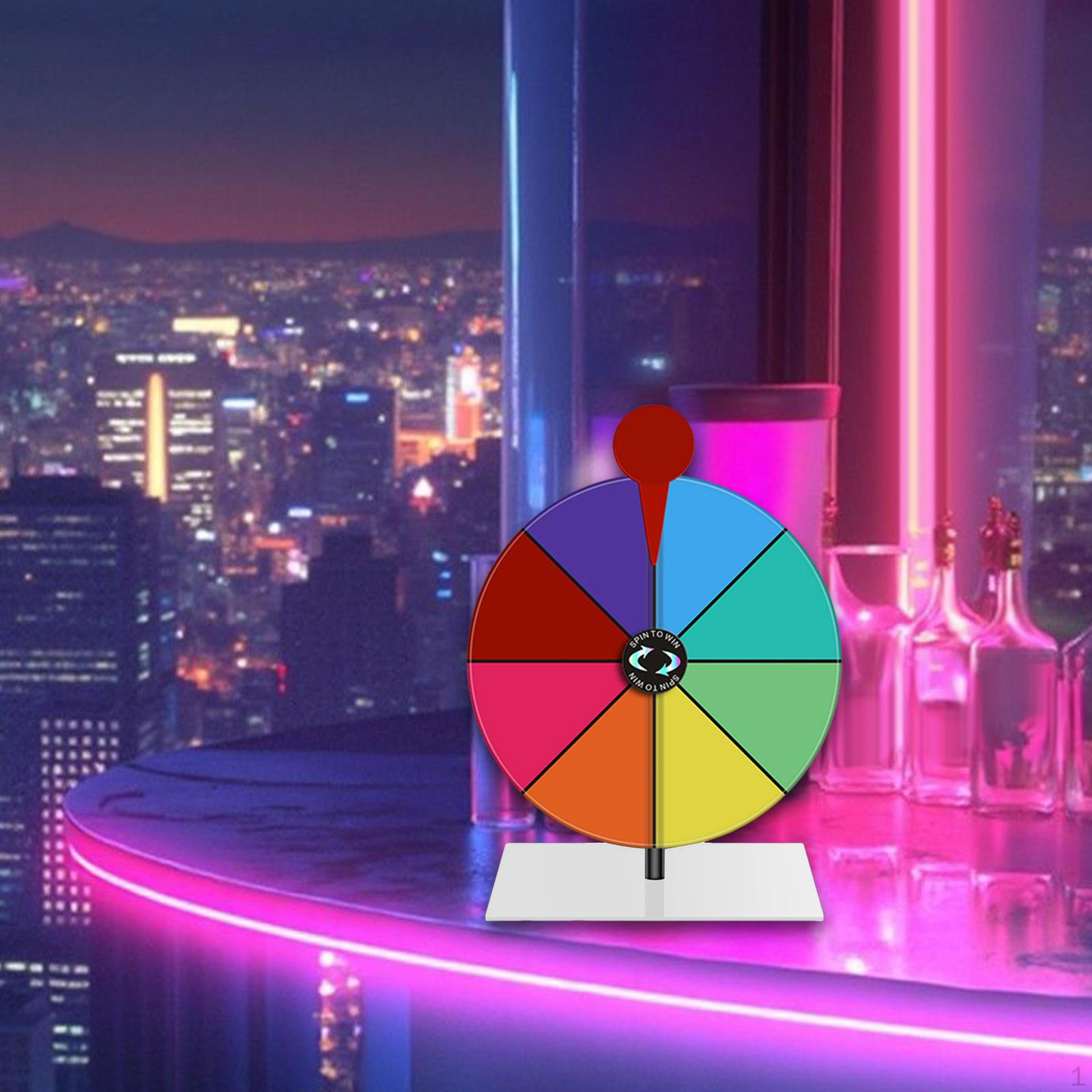 Вращающееся колесо 8 слотов DIY Supplies настольная рулетка вращение для вечеринки торговая выставка White Base
Вращающееся колесо 8 слотов DIY Supplies настольная рулетка вращение для вечеринки торговая выставка White Base