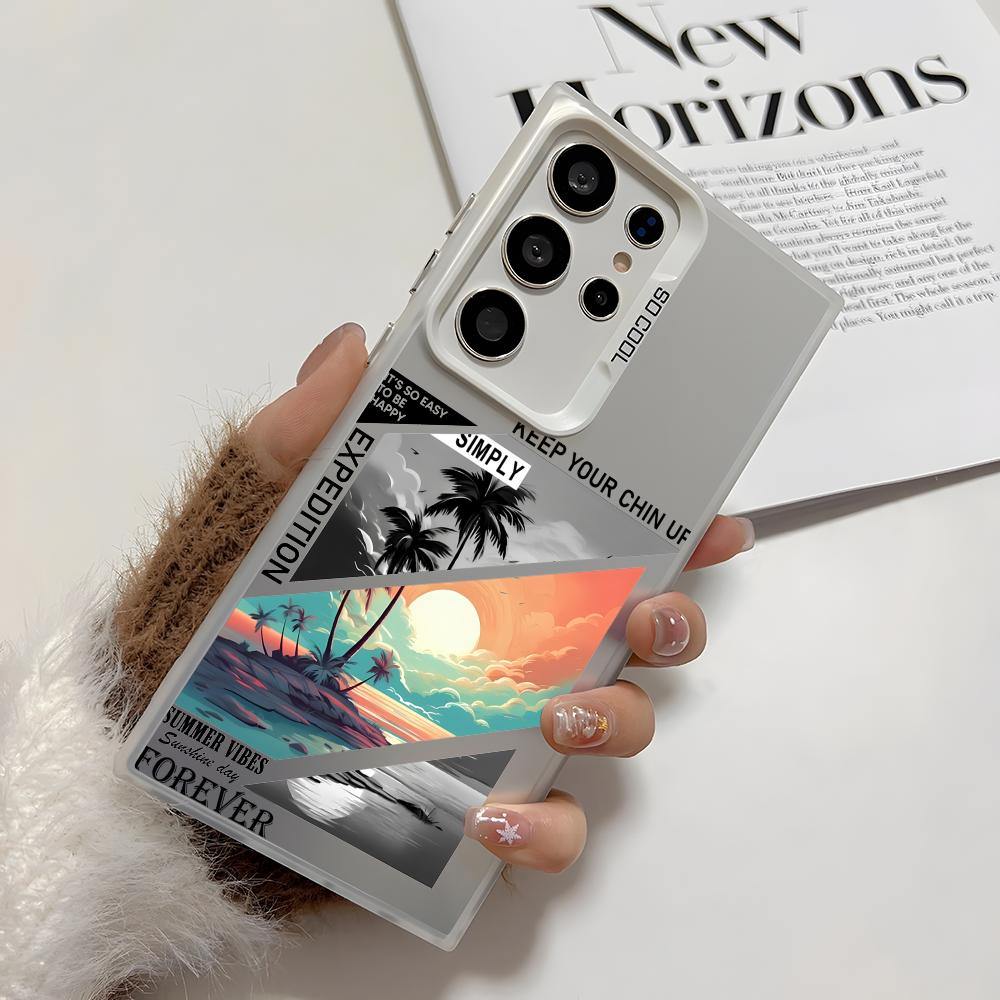 Landscape Relax Phone Case For Samsung Galaxy S25 S24 S23 S22 S21 Ultra Plus 5G Shiny TPU Shockproof Cover Gift Galaxy S21plus 5G
Landscape Relax Phone Case For Samsung Galaxy S25 S24 S23 S22 S21 Ultra Plus 5G Shiny TPU Shockproof Cover Gift Galaxy S21plus 5G