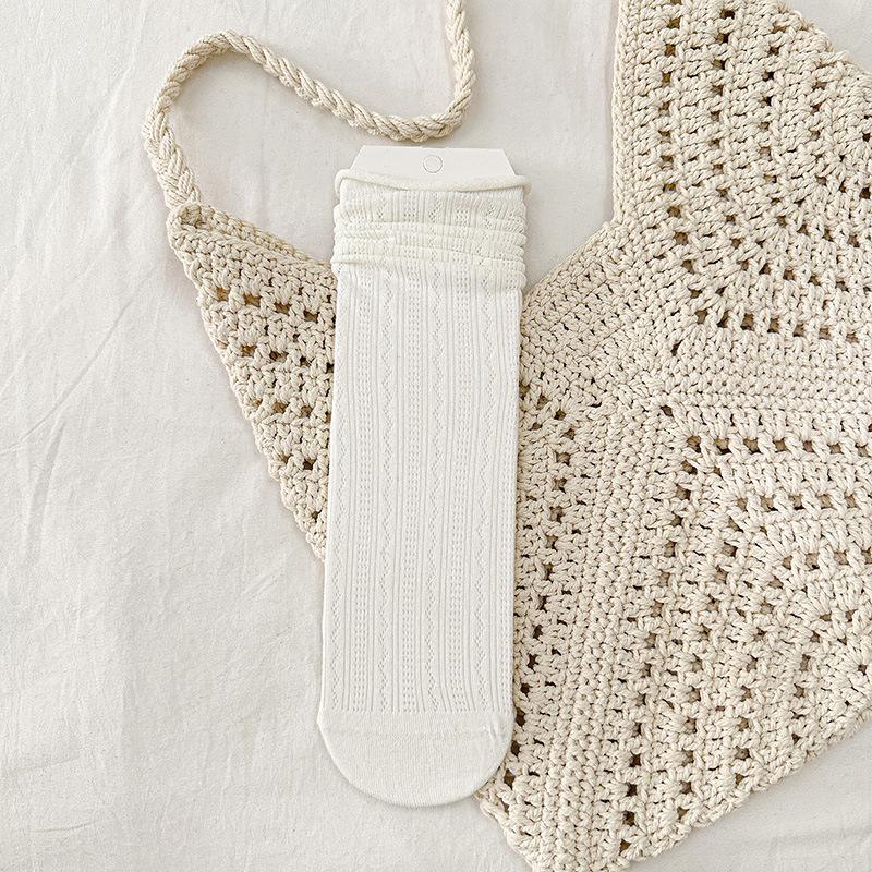 Ballet-style Stockings - Children s Love Heart Butterfly Knot Open Tube Stockings with Lace Trim and Piled-up Stockings - White Socks 1 pair
Ballet-style Stockings - Children s Love Heart Butterfly Knot Open Tube Stockings with Lace Trim and Piled-up Stockings - White Socks 1 pair