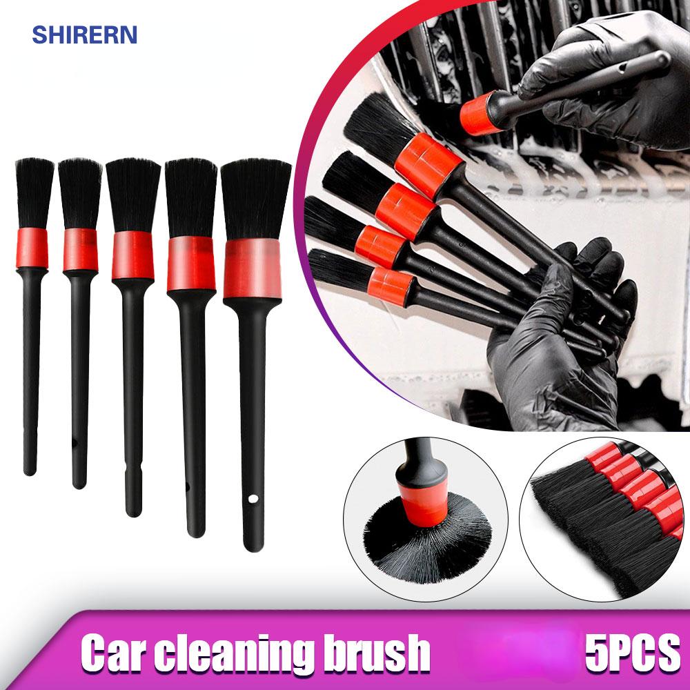 5pcs Car Exterior Interior Detail Brush Boar Hair Bristles Brush for Car Cleaning Auto Detail Tools Dashboard Cleaning Brush
5pcs Car Exterior Interior Detail Brush Boar Hair Bristles Brush for Car Cleaning Auto Detail Tools Dashboard Cleaning Brush