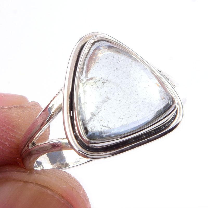 Natural Aquamarine Gemstone Handmade 925 Solid Sterling Silver Ring Size 8 C3J16
Natural Aquamarine Gemstone Handmade 925 Solid Sterling Silver Ring Size 8 C3J16