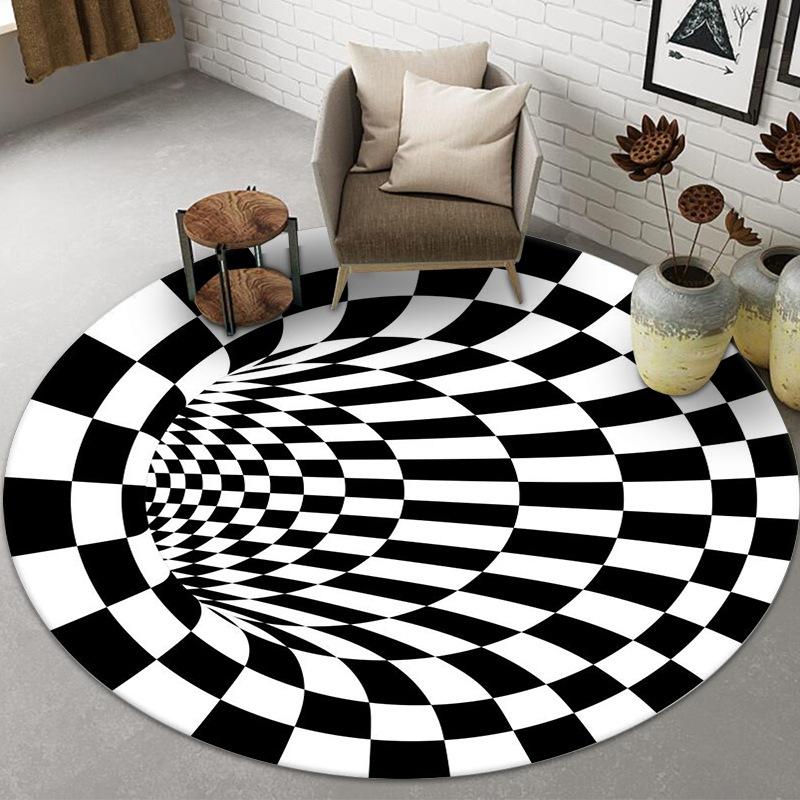 Optical Illusion 3D Floor Carpet Living Room Area Rug Non Slip Bedroom Bedside Sofa Swivel Chair Soft Home Decor Mat 60cmx60cm
Optical Illusion 3D Floor Carpet Living Room Area Rug Non Slip Bedroom Bedside Sofa Swivel Chair Soft Home Decor Mat 60cmx60cm
