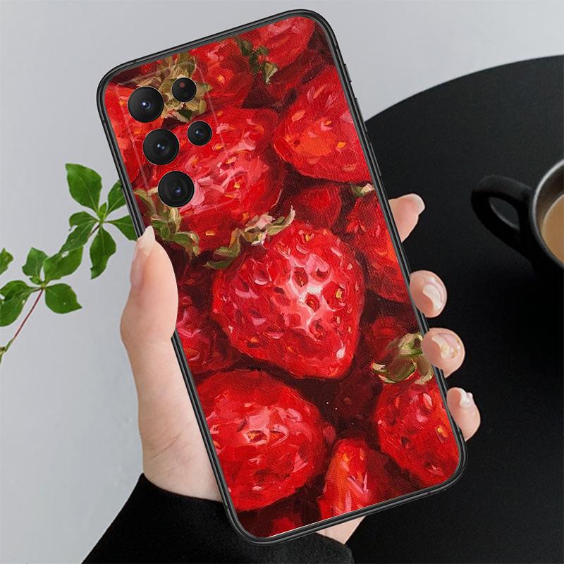 Strawberry Fruit Funda Phone Case For Samsung Galaxy S25 S24 S23 S22 S21 Ultra S24 S23 S22 S21 S25 Plus S24 S20 FE S22 5G
Strawberry Fruit Funda Phone Case For Samsung Galaxy S25 S24 S23 S22 S21 Ultra S24 S23 S22 S21 S25 Plus S24 S20 FE S22 5G