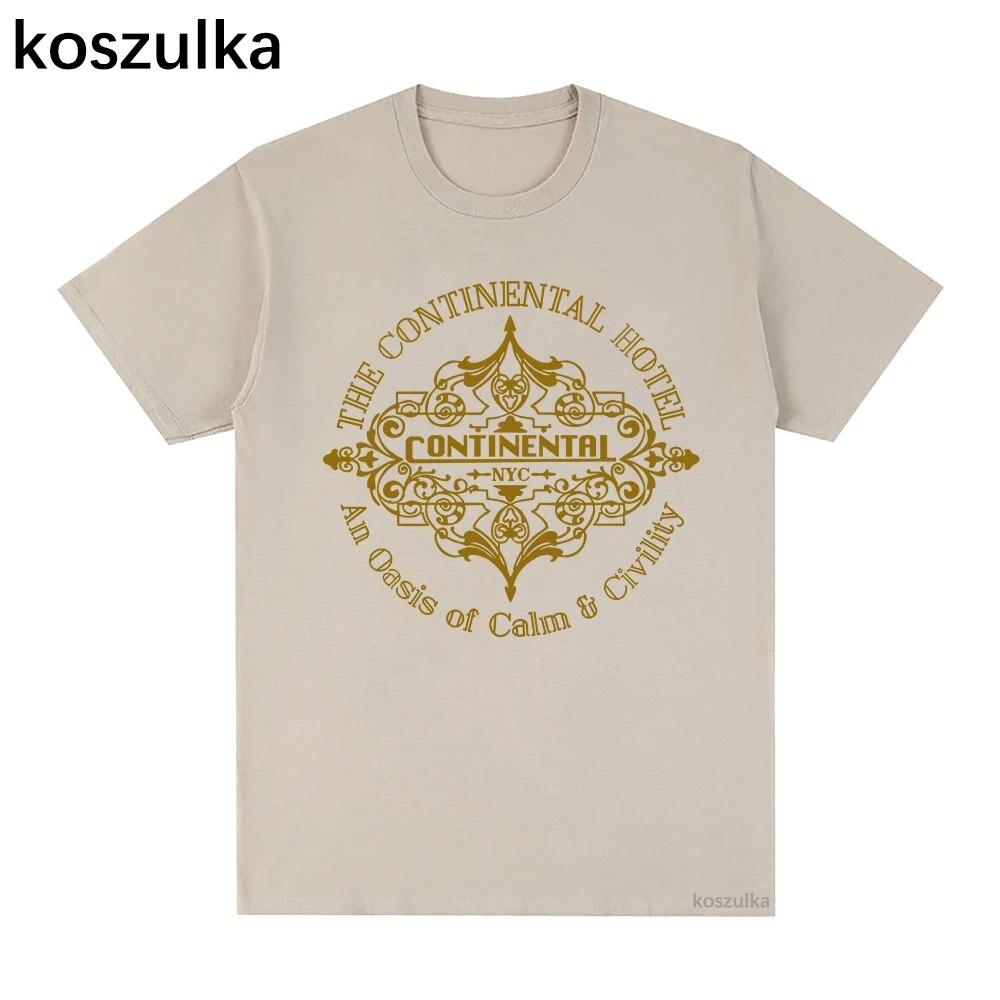 Футболка John Wick The Continental Unisex Harajuku Streetwear Футболка с рисунком Унисекс Эстетическая винтажная хлопковая футболка большого размера Топы
Футболка John Wick The Continental Unisex Harajuku Streetwear Футболка с рисунком Унисекс Эстетическая винтажная хлопковая футболка большого размера Топы