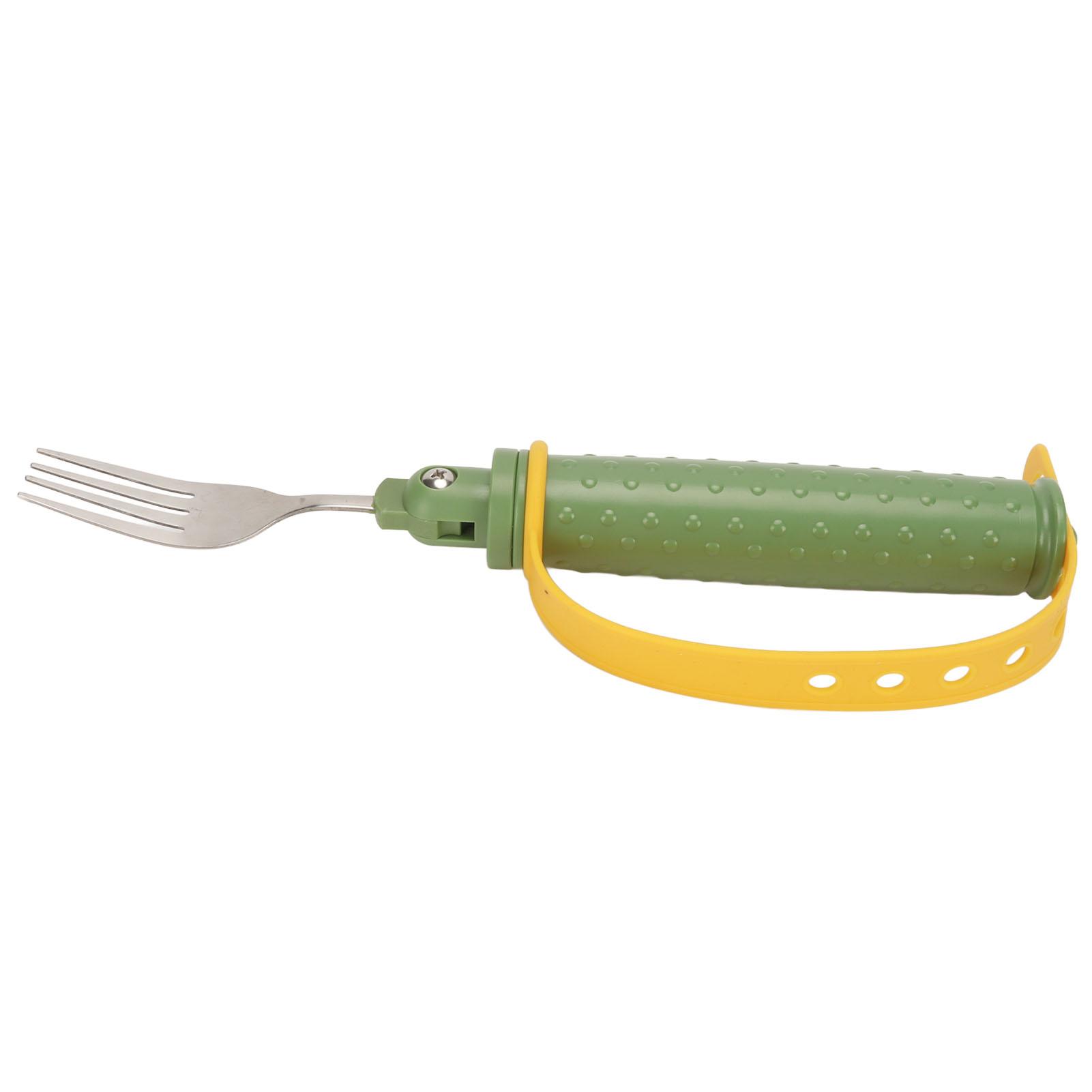 Easy Grip Eating Aids Fork Adjustable Prevent Shaking Stainless Steel Adaptive Eating Aid Utensils for Elderly Hand Tremors
Easy Grip Eating Aids Fork Adjustable Prevent Shaking Stainless Steel Adaptive Eating Aid Utensils for Elderly Hand Tremors