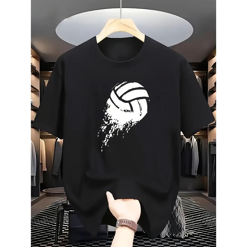 Print T-Shirt - Dynamic Volleyball Spike & Breakthrough Design, Casual Round Neck Summer Tee Suitable for Volleyball Training & Casual Wear 4XL чорний
Print T-Shirt - Dynamic Volleyball Spike & Breakthrough Design, Casual Round Neck Summer Tee Suitable for Volleyball Training & Casual Wear 4XL чорний