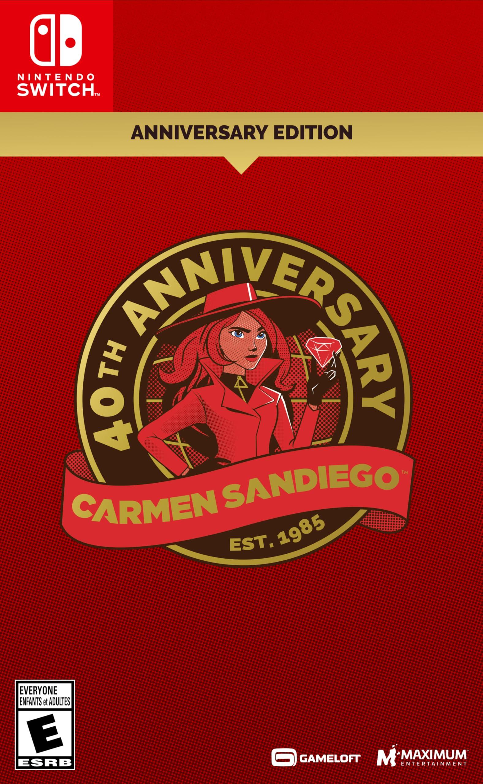 Carmen Sandiego 40th Anniversary Edition North Switch (Импортированная Америка) –
Carmen Sandiego 40th Anniversary Edition North Switch (Импортированная Америка) –