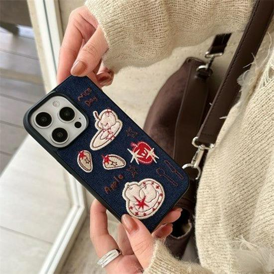 iPhone 17 Pro Max Graffiti Denim Case with Black Frame for Apple 16, 15, 14 Models iPhone16 Pro Max
iPhone 17 Pro Max Graffiti Denim Case with Black Frame for Apple 16, 15, 14 Models iPhone16 Pro Max