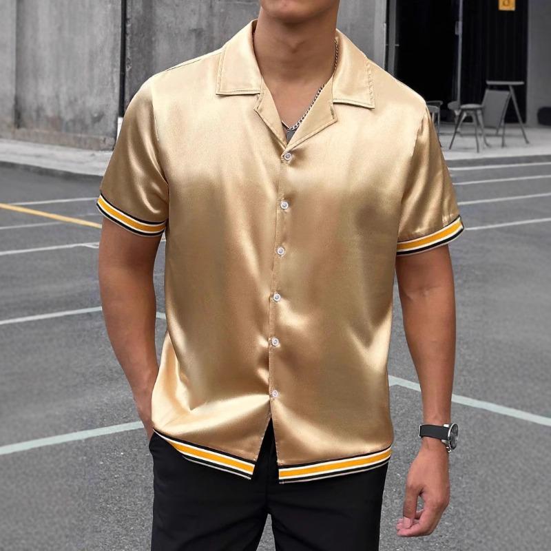 New Summer Men s Short Sleeve Shirt Business Casual Loose Fit Workwear Top M хаки
New Summer Men s Short Sleeve Shirt Business Casual Loose Fit Workwear Top M хаки
