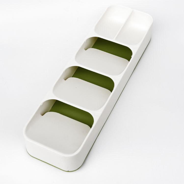 Кухонная посуда Органайзер для хранения Разделитель для ящика Коробка для хранения ножей, вилок, ложек One Size белый
Кухонная посуда Органайзер для хранения Разделитель для ящика Коробка для хранения ножей, вилок, ложек One Size белый