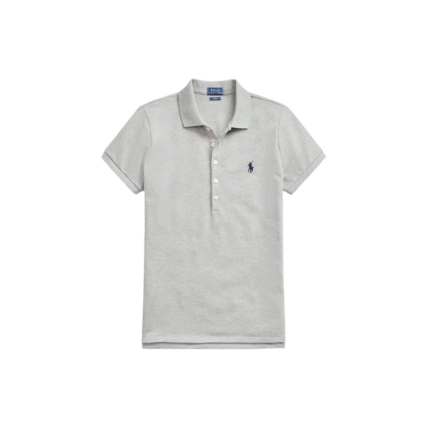 Polo Ralph Lauren SS24 Однотонный пуловер с вышивкой логотипа, женская футболка-поло с коротким рукавом, серый 211870245-015 S
Polo Ralph Lauren SS24 Однотонный пуловер с вышивкой логотипа, женская футболка-поло с коротким рукавом, серый 211870245-015 S