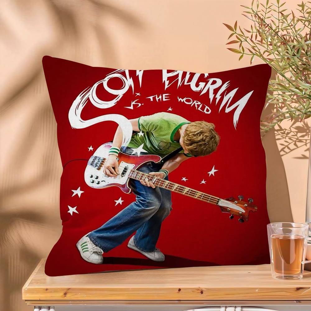 Vintage Movie Scott Pilgrim VS The World Pillow Covers Sofa Decorative Home Doublesided Printing Short Plush Cute Cushion Cover 30x30 cm
Vintage Movie Scott Pilgrim VS The World Pillow Covers Sofa Decorative Home Doublesided Printing Short Plush Cute Cushion Cover 30x30 cm