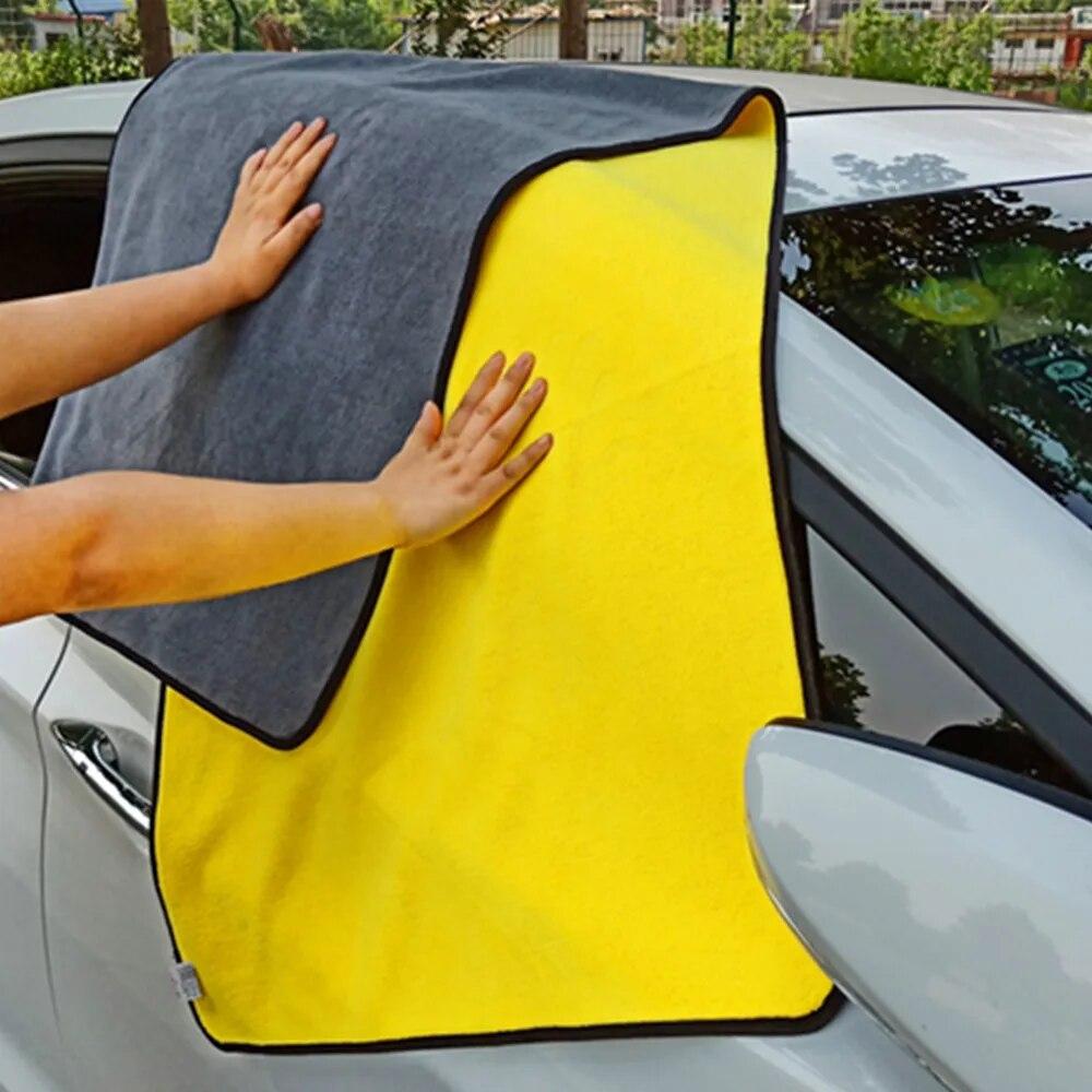 Отличное полотенце из микрофибры для мытья автомобиля, очень большой размер, салфетка для чистки автомобиля, супервпитывающие полотенца, уход за автомобилем
Отличное полотенце из микрофибры для мытья автомобиля, очень большой размер, салфетка для чистки автомобиля, супервпитывающие полотенца, уход за автомобилем