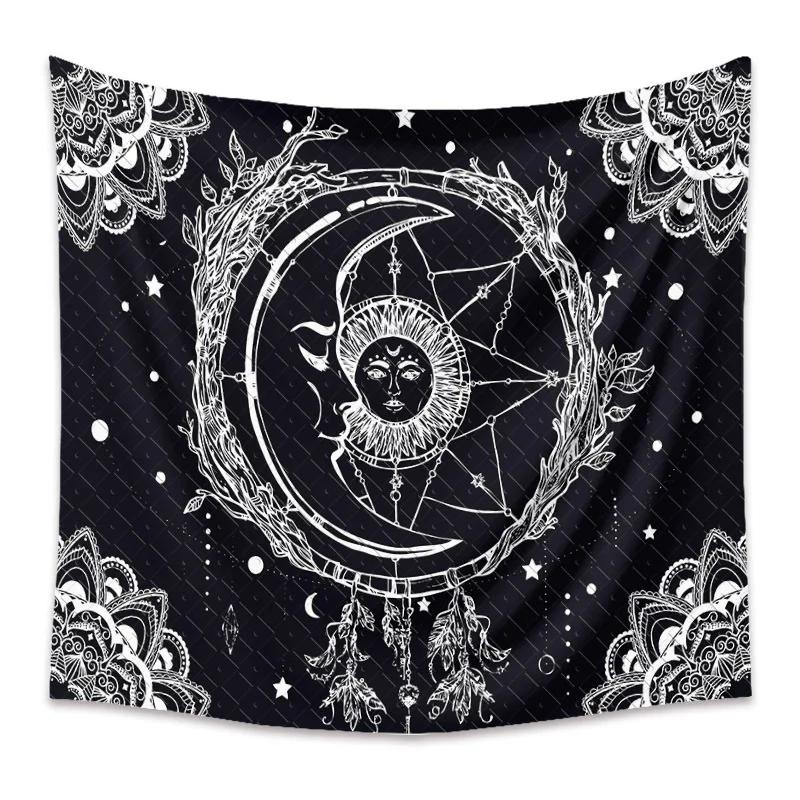 Astrology Constellation Sun and Moon Tapestry Boho Floral Wall Hanging Hippie Psychedelic Wall Tapestry Living Room Office Decor 74x94cm(29x37in)
Astrology Constellation Sun and Moon Tapestry Boho Floral Wall Hanging Hippie Psychedelic Wall Tapestry Living Room Office Decor 74x94cm(29x37in)