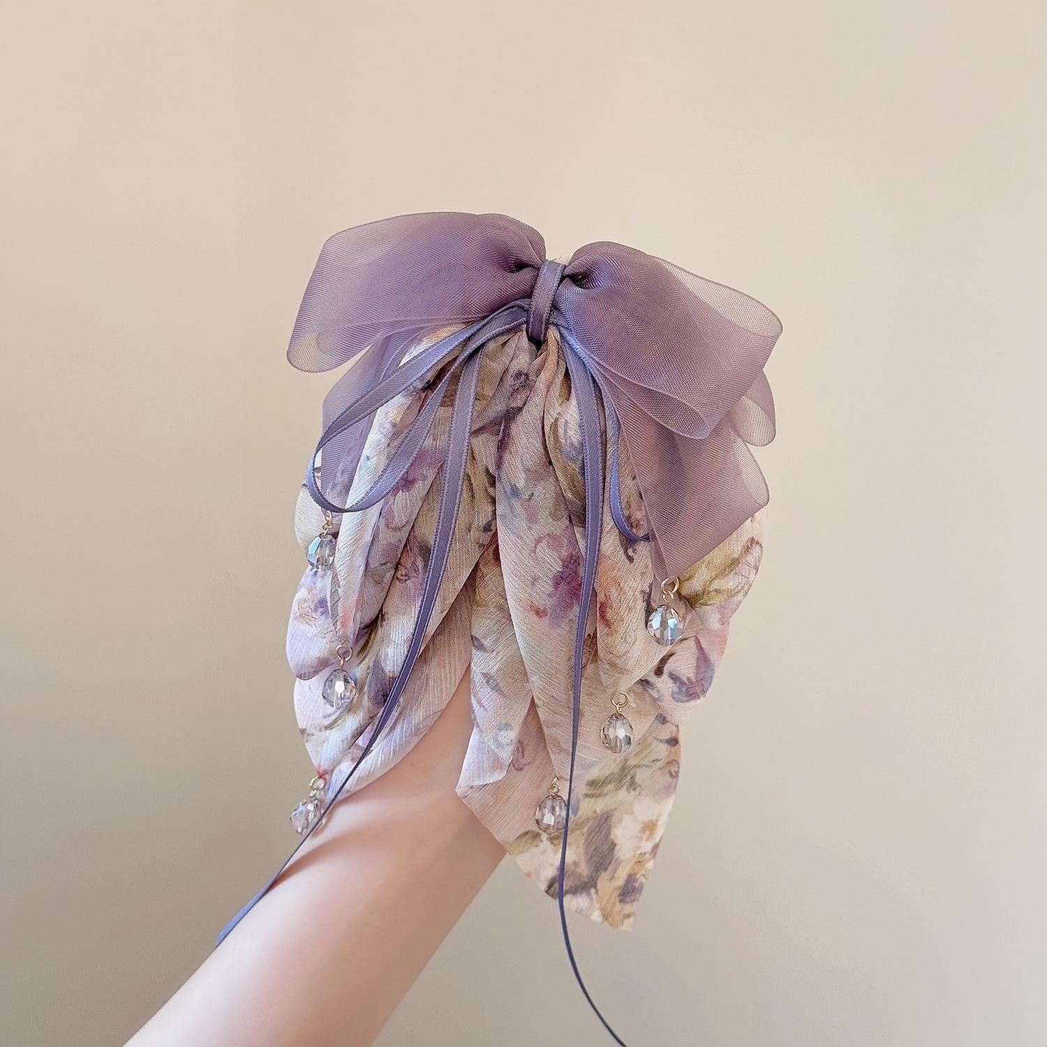 1PC New Floral Grab Clip Sweet Half Tie Hairpin Hair Volume Back Head Ponytail Clip Shark Clip
1PC New Floral Grab Clip Sweet Half Tie Hairpin Hair Volume Back Head Ponytail Clip Shark Clip