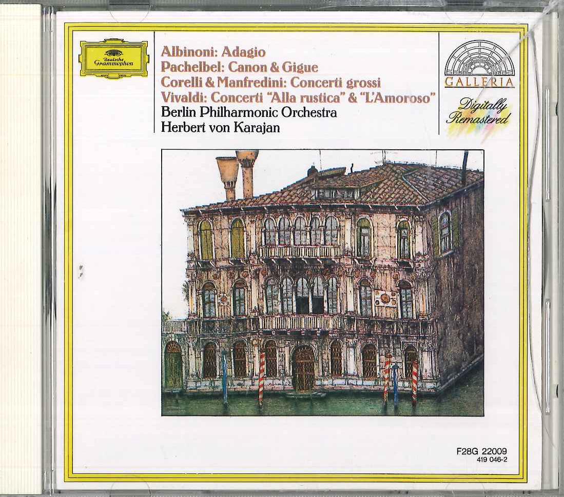 CD KARAJAN, BERLIN PHILHARMONIC ORCHES - Adagio, Canon & Gigue, Etc: Bpo F28G22009 POLYDOR Japan Classical Used
CD KARAJAN, BERLIN PHILHARMONIC ORCHES - Adagio, Canon & Gigue, Etc: Bpo F28G22009 POLYDOR Japan Classical Used