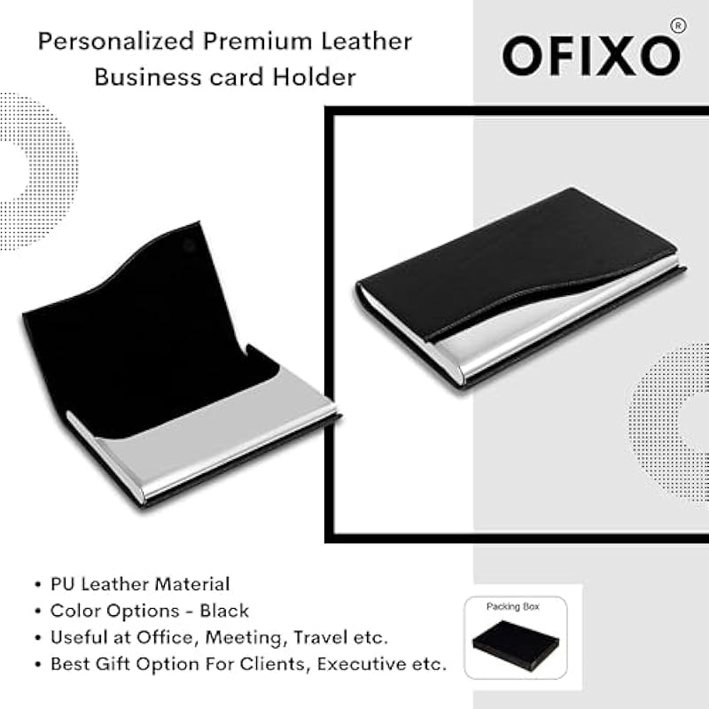 OFIXO New Metal Wallet Men Women Stainless Steel Business Card Case Travel Credit Card Package Card Holder (OFX-1190) S чёрный
OFIXO New Metal Wallet Men Women Stainless Steel Business Card Case Travel Credit Card Package Card Holder (OFX-1190) S чёрный