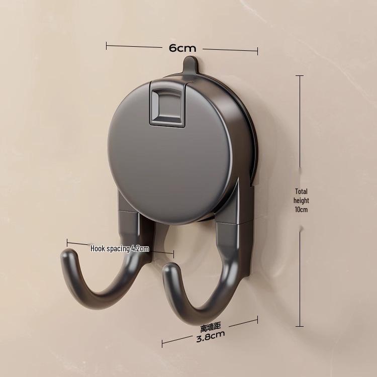 Suction Cup Double Hook Paper Towel Holder for Kitchen & Bathroom 1 Pack
Suction Cup Double Hook Paper Towel Holder for Kitchen & Bathroom 1 Pack