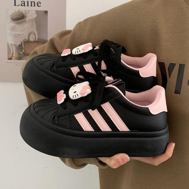 Модная нишевая обувь-ракушка с черной большой головой, женская платформа, новая повседневная спортивная обувь для скейтборда 40 розовый
Модная нишевая обувь-ракушка с черной большой головой, женская платформа, новая повседневная спортивная обувь для скейтборда 40 розовый