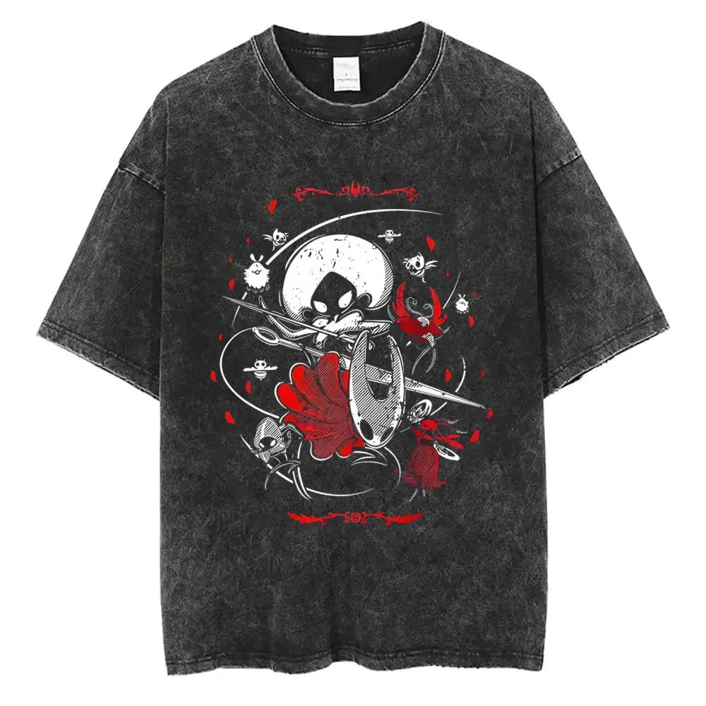 Washed Vintage Game Hollow Knight Merch T-shirt Men Women Casual Oversized Cotton T-shirts Male Cosplay Cartoon Lover T Shirts S
Washed Vintage Game Hollow Knight Merch T-shirt Men Women Casual Oversized Cotton T-shirts Male Cosplay Cartoon Lover T Shirts S