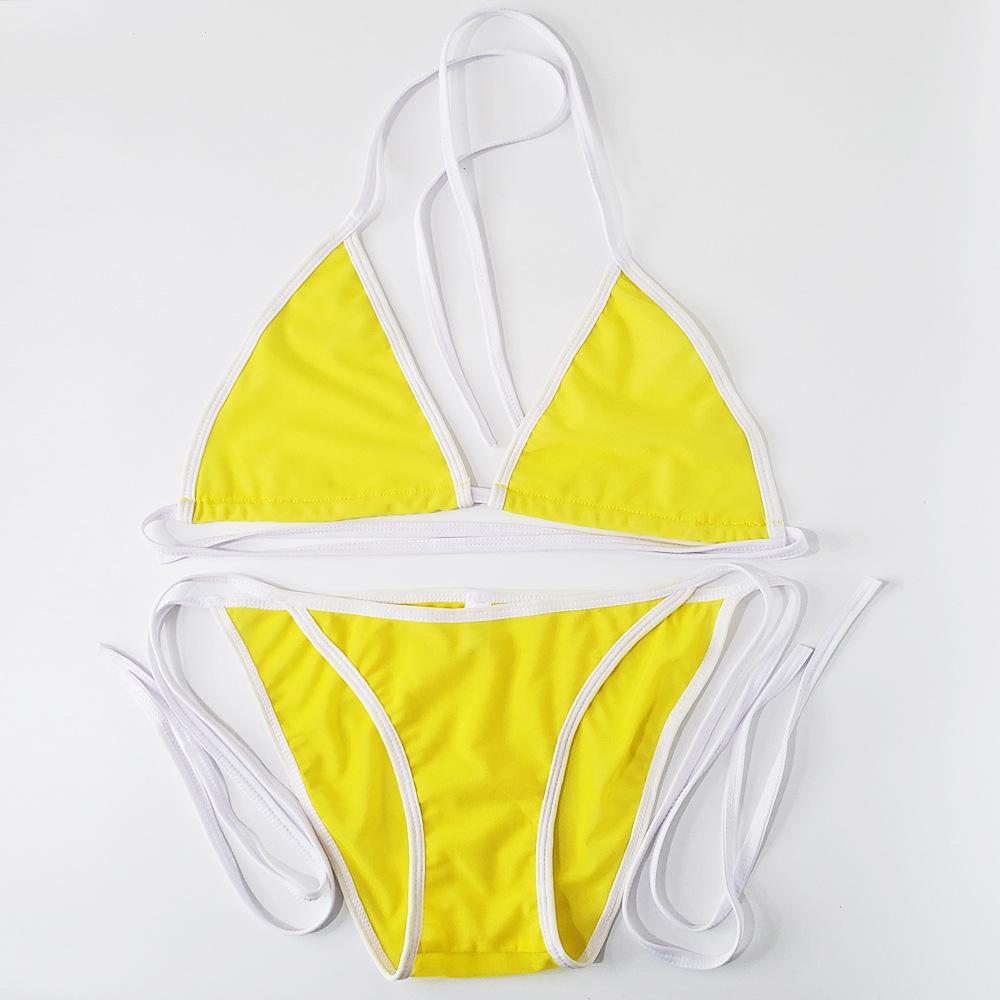 New swimsuit women s floral bikini strap-up sexy three-point beach with chest pad One size fits all
New swimsuit women s floral bikini strap-up sexy three-point beach with chest pad One size fits all