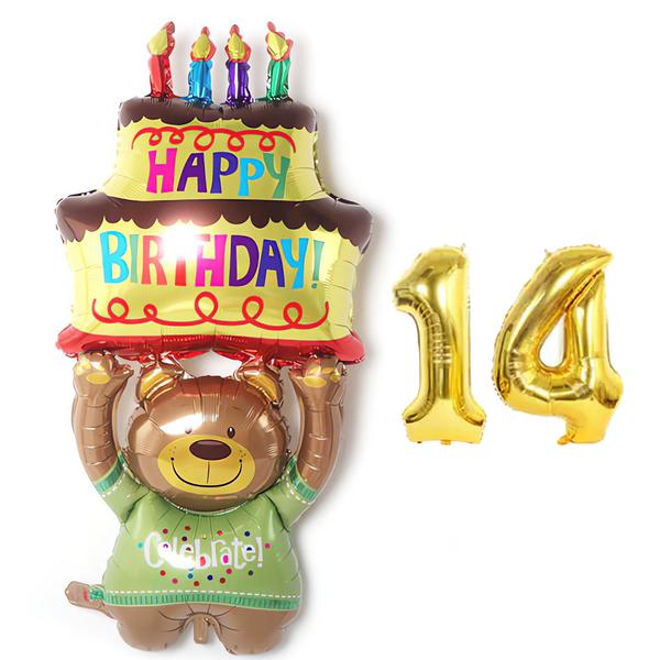 Papa Party Bear Rabbit Balloon День рождения Набор воздушных шаров с номером, торт Bear 14, 1 комплект популярных корейских игрушек
Papa Party Bear Rabbit Balloon День рождения Набор воздушных шаров с номером, торт Bear 14, 1 комплект популярных корейских игрушек