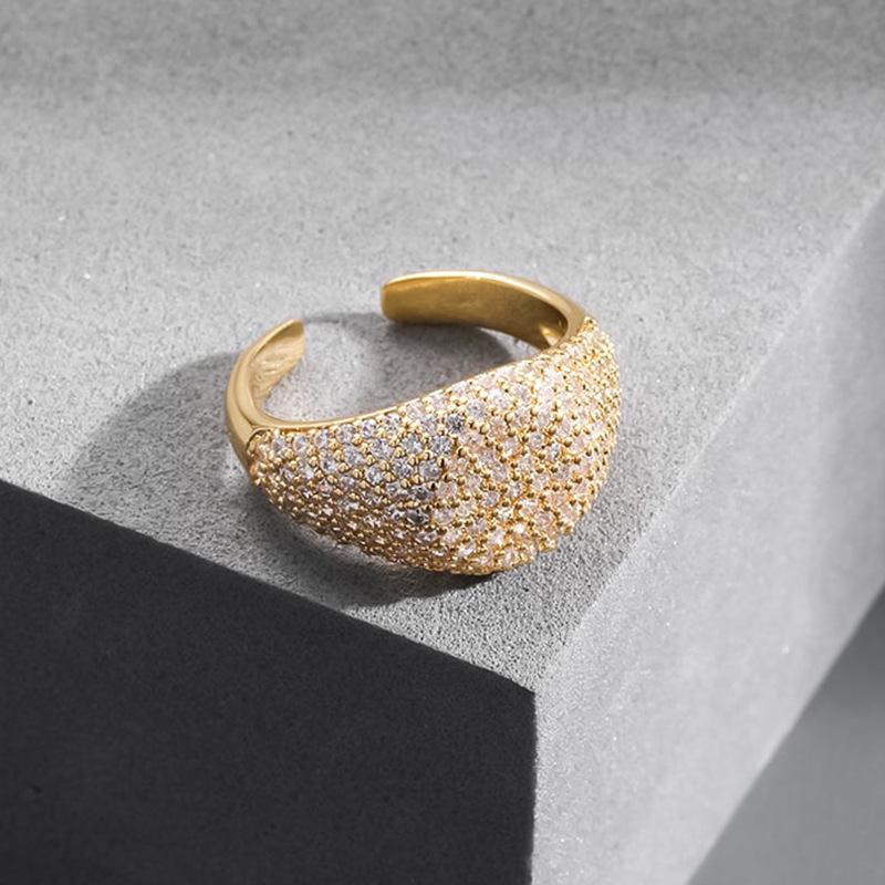 Trendy Geometric Zircon Diamond Pinky Ring in European & American Designer Style Adjustable
Trendy Geometric Zircon Diamond Pinky Ring in European & American Designer Style Adjustable
