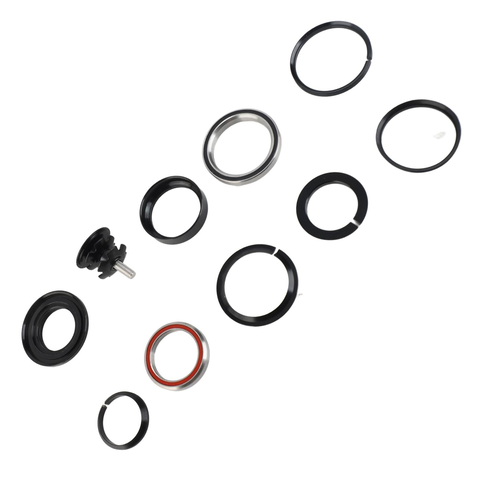 LeBycle Mountain Cycle Headsets Road Cycle Double Bearings Headset 28.6x44‑44x39.8mm Straight Tapered Tube Headset
LeBycle Mountain Cycle Headsets Road Cycle Double Bearings Headset 28.6x44‑44x39.8mm Straight Tapered Tube Headset