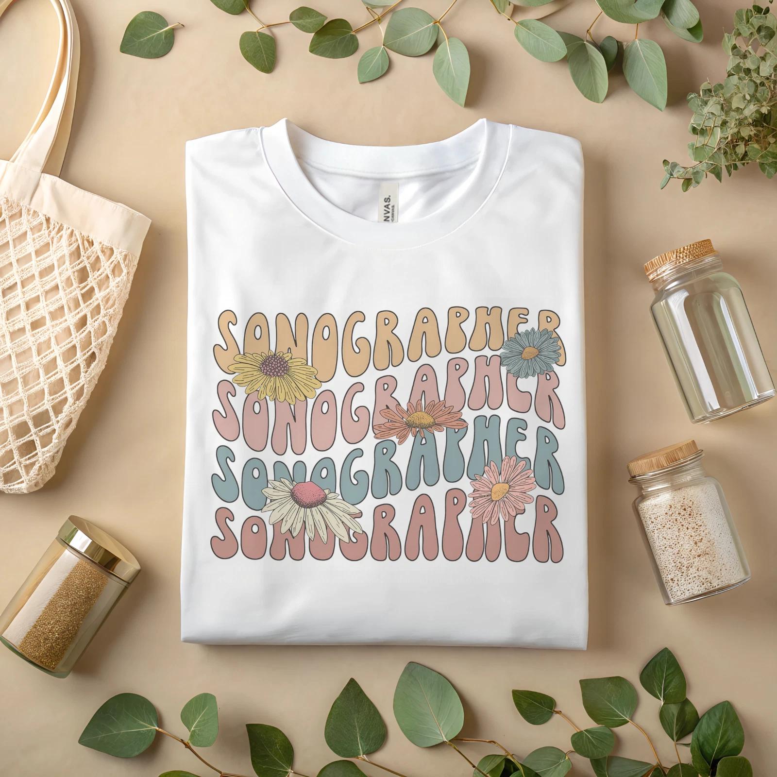 Retro Sonographer Shirt – Floral Sonographer Tee Medical Ultrasound Techs A443 2XL
Retro Sonographer Shirt – Floral Sonographer Tee Medical Ultrasound Techs A443 2XL