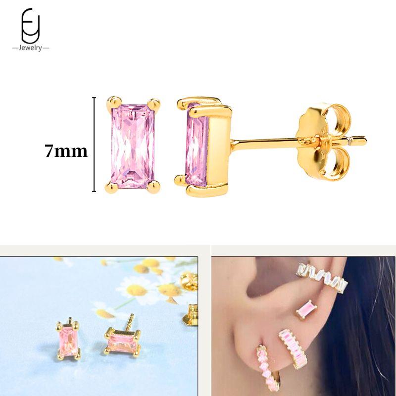 925 Silver Needle Luxury Pink Zircon Gold Earrings for Women Heart Star Pendant Earrings Party Fine Jewelry Gifts
925 Silver Needle Luxury Pink Zircon Gold Earrings for Women Heart Star Pendant Earrings Party Fine Jewelry Gifts