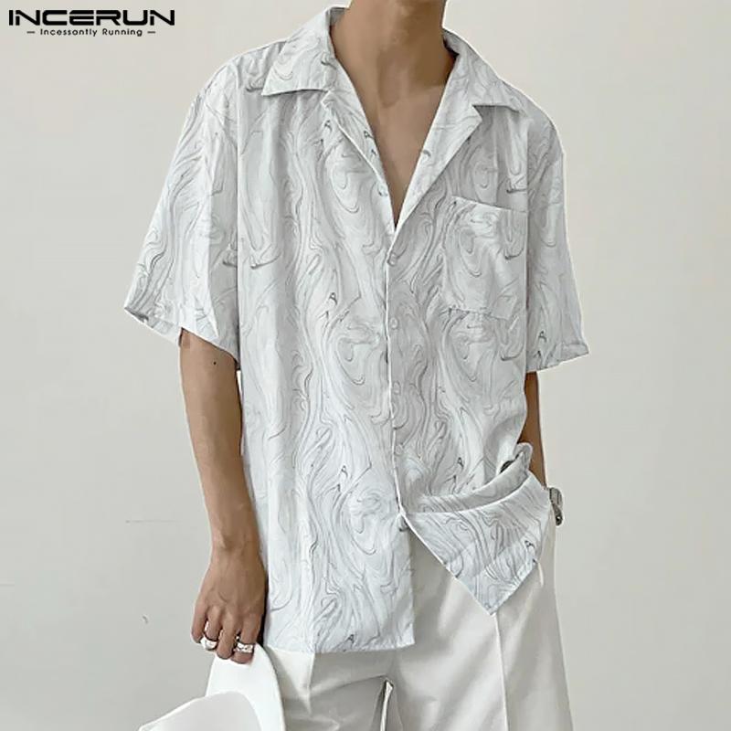 INCERUN летние мужские свободные рубашки с короткими рукавами и воротником на пуговицах, свободные повседневные блузки, топы, большие размеры
INCERUN летние мужские свободные рубашки с короткими рукавами и воротником на пуговицах, свободные повседневные блузки, топы, большие размеры
