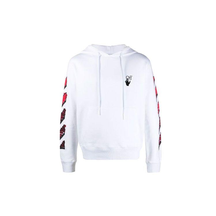 Off-White Тонкая толстовка с капюшоном Marker, белые/красные мужские топы OMBB034R21FLE0030125
Off-White Тонкая толстовка с капюшоном Marker, белые/красные мужские топы OMBB034R21FLE0030125