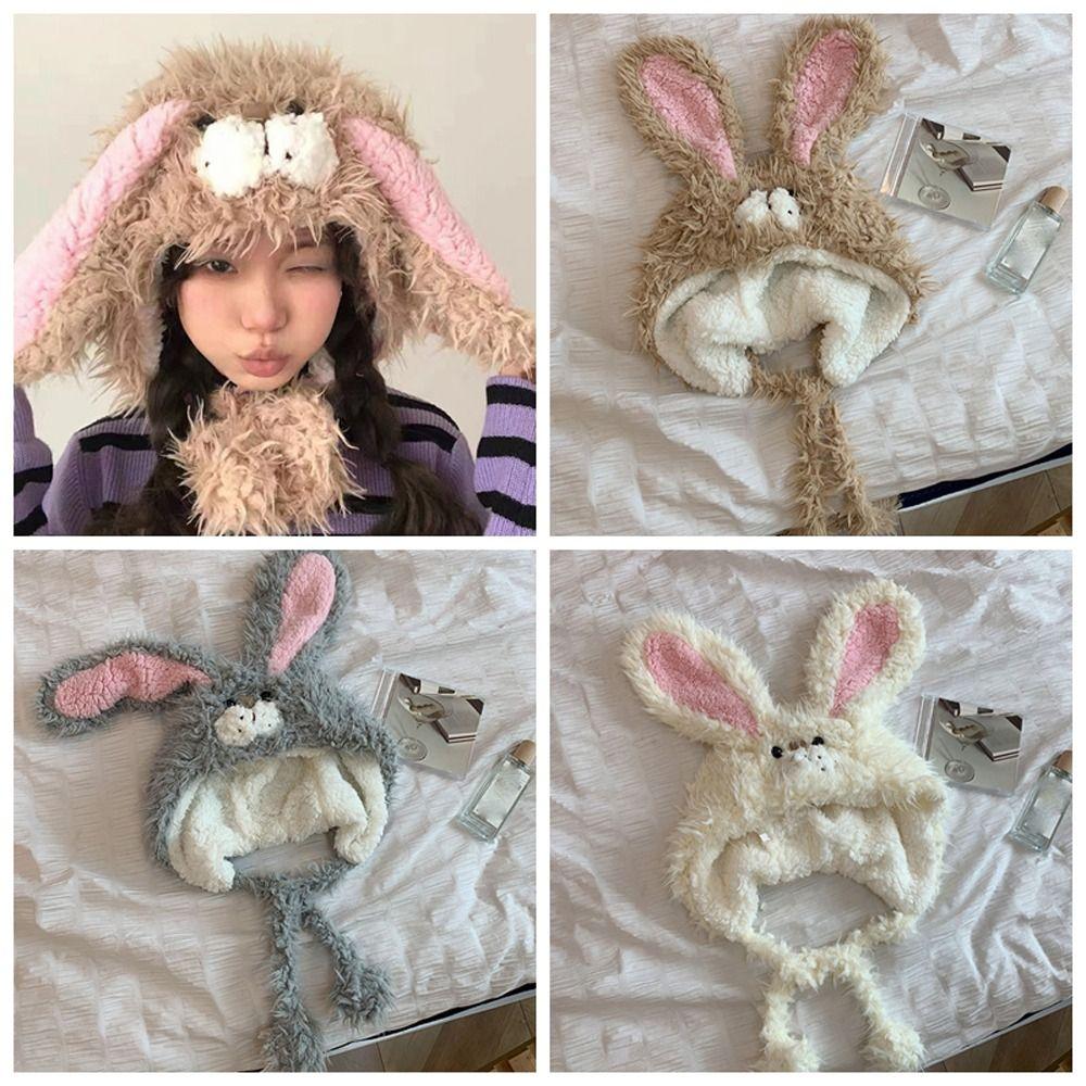 Long Ear Winter Plush Beanies Plush Ball Ear Muff Caps Cute Rabbit Ear Bomber Hat Driving
Long Ear Winter Plush Beanies Plush Ball Ear Muff Caps Cute Rabbit Ear Bomber Hat Driving
