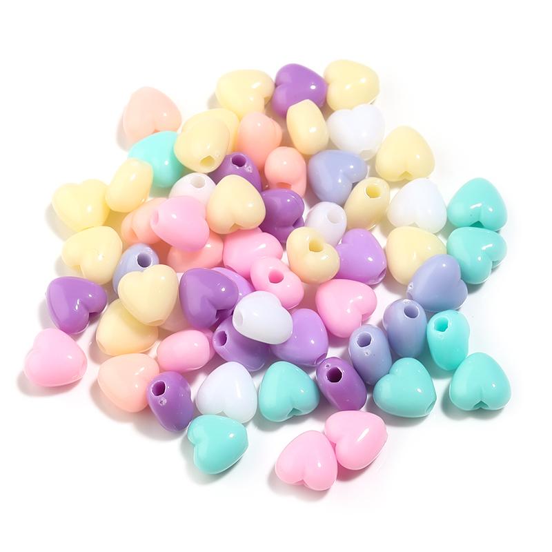 100pcs/lot Mixed Color Heart Shaped Beads Big Hole Loose Spacer Acrylic Beads For DIY Charms Bracelet Necklace Jewelry Wholesale
100pcs/lot Mixed Color Heart Shaped Beads Big Hole Loose Spacer Acrylic Beads For DIY Charms Bracelet Necklace Jewelry Wholesale