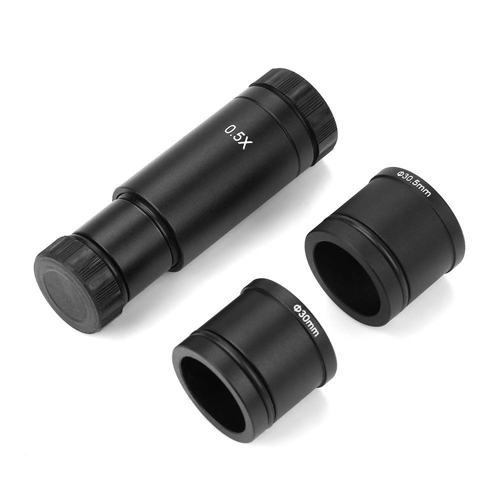 Microscope Adapter Eyepiece x Lens Lens Magnification Microscope CCD Camera Eyepiece Lens Adapter CCD Camera or Digital Eyepiece 0.5 C-Mount 0.5x
Microscope Adapter Eyepiece x Lens Lens Magnification Microscope CCD Camera Eyepiece Lens Adapter CCD Camera or Digital Eyepiece 0.5 C-Mount 0.5x