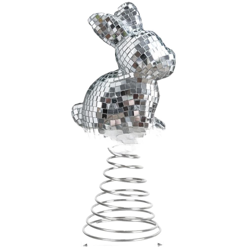 Charming Disco Bunny Tree Ornament Silver Mirror Finish for Valentine Holiday Party Home Decoration Festive Seasonal
Charming Disco Bunny Tree Ornament Silver Mirror Finish for Valentine Holiday Party Home Decoration Festive Seasonal