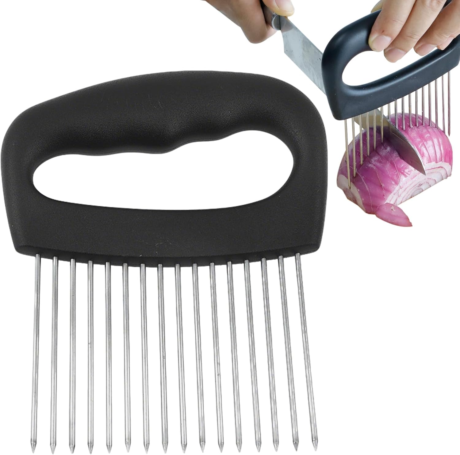 Onion Slicer & Meat Tenderizer,Kitchen Cooking Tool for Tenderizing, Onion Cutter Vegetable Chopper, United States
Onion Slicer & Meat Tenderizer,Kitchen Cooking Tool for Tenderizing, Onion Cutter Vegetable Chopper, United States