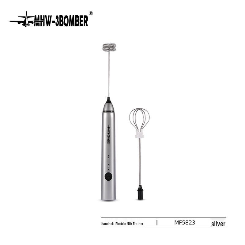 MHW-3BOMBER Electric Milk Frother and Latte Art Handheld USB Foamer
MHW-3BOMBER Electric Milk Frother and Latte Art Handheld USB Foamer