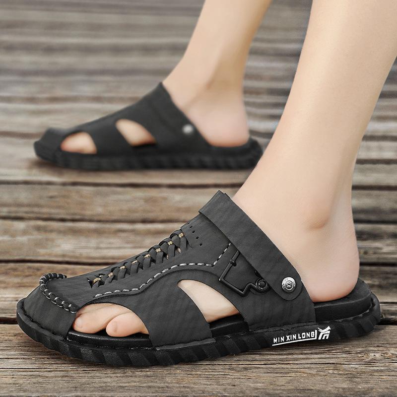 2024 summer new two-wear sandals men s shoes outdoor leisure beach wading creek shoes breathable and wear-resistant integrated shoes 39
2024 summer new two-wear sandals men s shoes outdoor leisure beach wading creek shoes breathable and wear-resistant integrated shoes 39