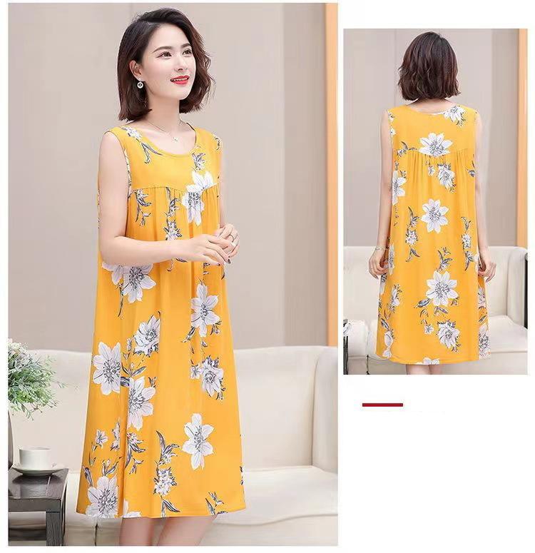 Летние ночные рубашки для пожилых людей среднего возраста, пижамы, женские платья, повседневные ночные рубашки для мам больших размеров, домашняя одежда XXL
Летние ночные рубашки для пожилых людей среднего возраста, пижамы, женские платья, повседневные ночные рубашки для мам больших размеров, домашняя одежда XXL