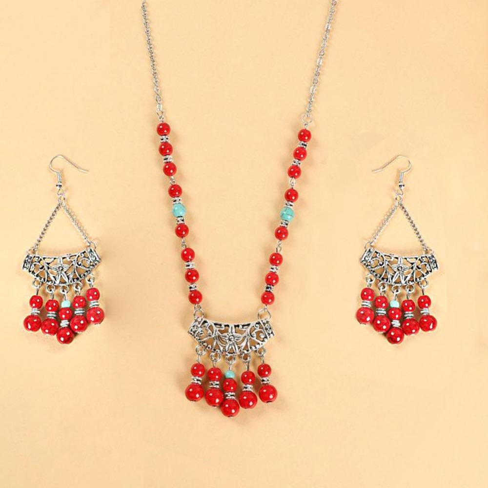 Geometric Ethnic Style Beaded Headdress Tassel Tassel Forehead Headband Party Color Mixture Earrings
Geometric Ethnic Style Beaded Headdress Tassel Tassel Forehead Headband Party Color Mixture Earrings