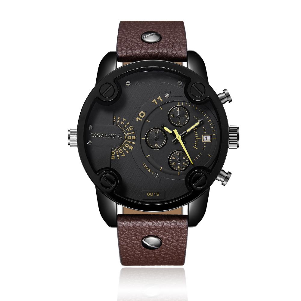 Men s Watch Fashion Casual Quartz Leather Man Wristwatch Date Waterproof CAGARNY 6819 Large dial Brand Men Watches коричневий
Men s Watch Fashion Casual Quartz Leather Man Wristwatch Date Waterproof CAGARNY 6819 Large dial Brand Men Watches коричневий