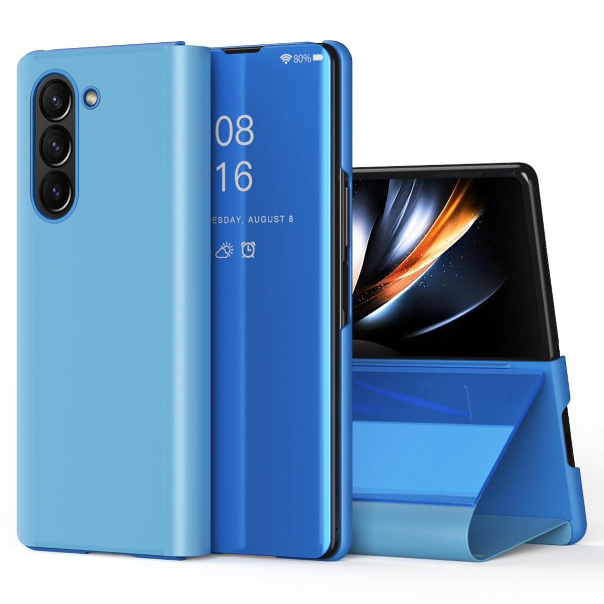 For Samsung Galaxy Z Fold6 5G Case View Window PU Leather+PC Electroplating Phone Cover Blue
For Samsung Galaxy Z Fold6 5G Case View Window PU Leather+PC Electroplating Phone Cover Blue