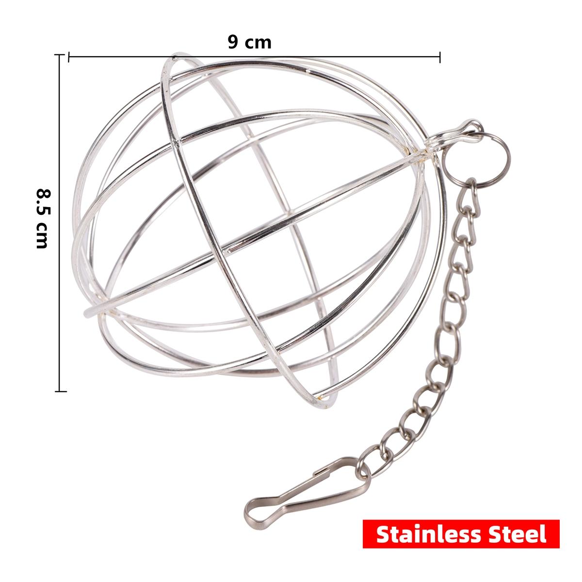 Small Pets Grass Ball Holder Stainless Steel/Plastic Rabbit Guinea Pig Dutch Pig Grass Rack Ball Can Be Hung On a Feeding Rack
Small Pets Grass Ball Holder Stainless Steel/Plastic Rabbit Guinea Pig Dutch Pig Grass Rack Ball Can Be Hung On a Feeding Rack