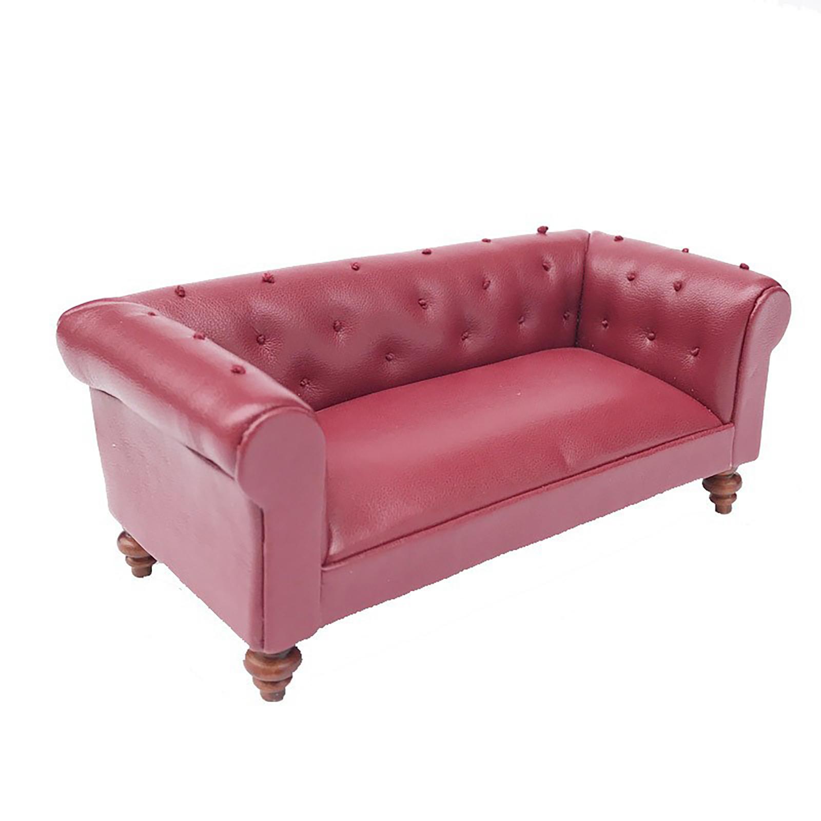 1/12 Scale Dollhouses Loveseat Miniature Couch Furniture Pretend Play for Kids Doll House Furniture Model for Dollhouses
1/12 Scale Dollhouses Loveseat Miniature Couch Furniture Pretend Play for Kids Doll House Furniture Model for Dollhouses