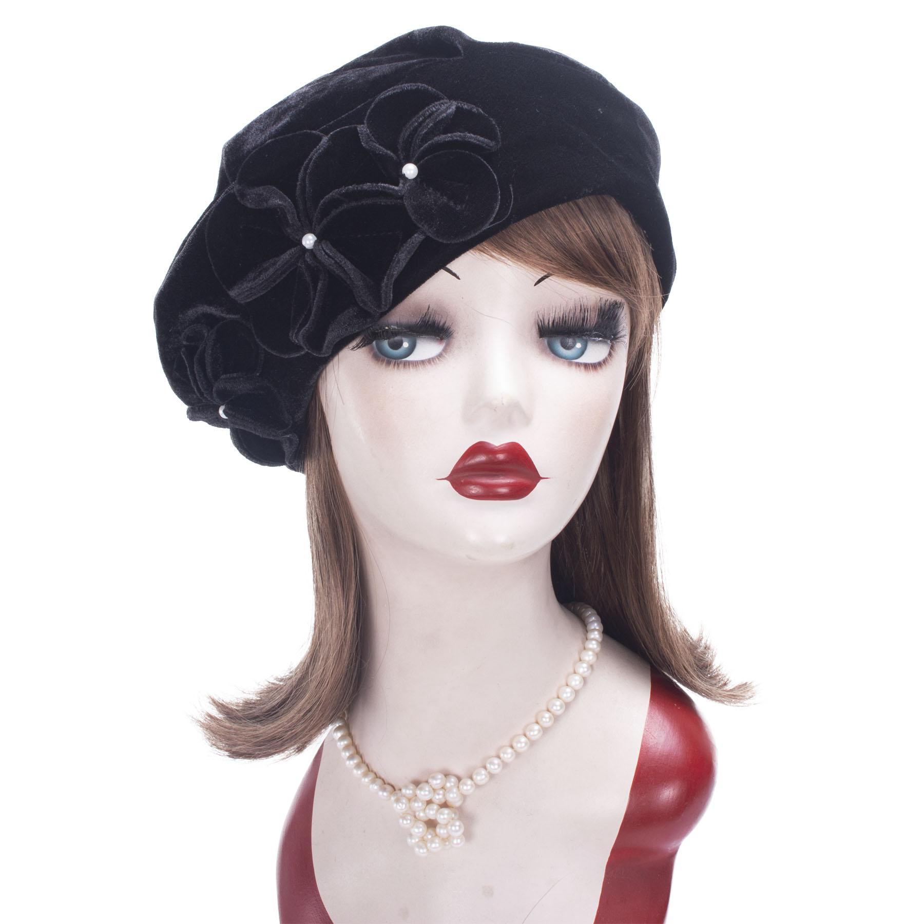 Женская бархатная шляпа Lawliet Teal 1920 года в винтажном стиле с цветочным узором T513
Женская бархатная шляпа Lawliet Teal 1920 года в винтажном стиле с цветочным узором T513