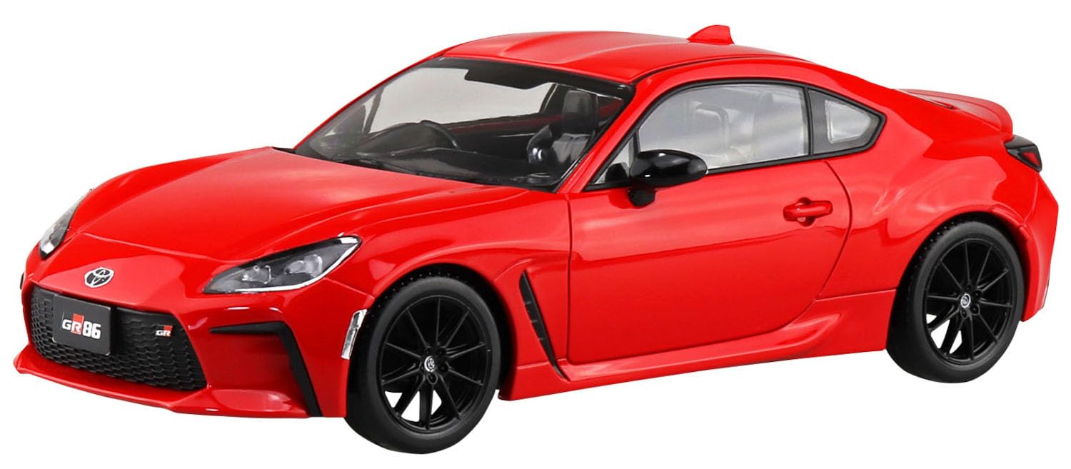 Aoshima Bunka Kyozai 132 The Snap Kit Series No.21-A Toyota GR86 Spark Red Color-coded Plastic Model
Aoshima Bunka Kyozai 132 The Snap Kit Series No.21-A Toyota GR86 Spark Red Color-coded Plastic Model