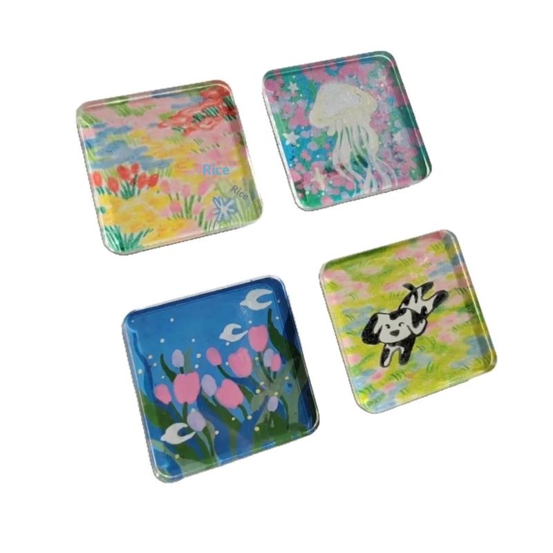 10Pcs High Transparent Acrylic Square Round With Magnetic Sheet Material Package Home Decor DIY Refrigerator Magnet
10Pcs High Transparent Acrylic Square Round With Magnetic Sheet Material Package Home Decor DIY Refrigerator Magnet