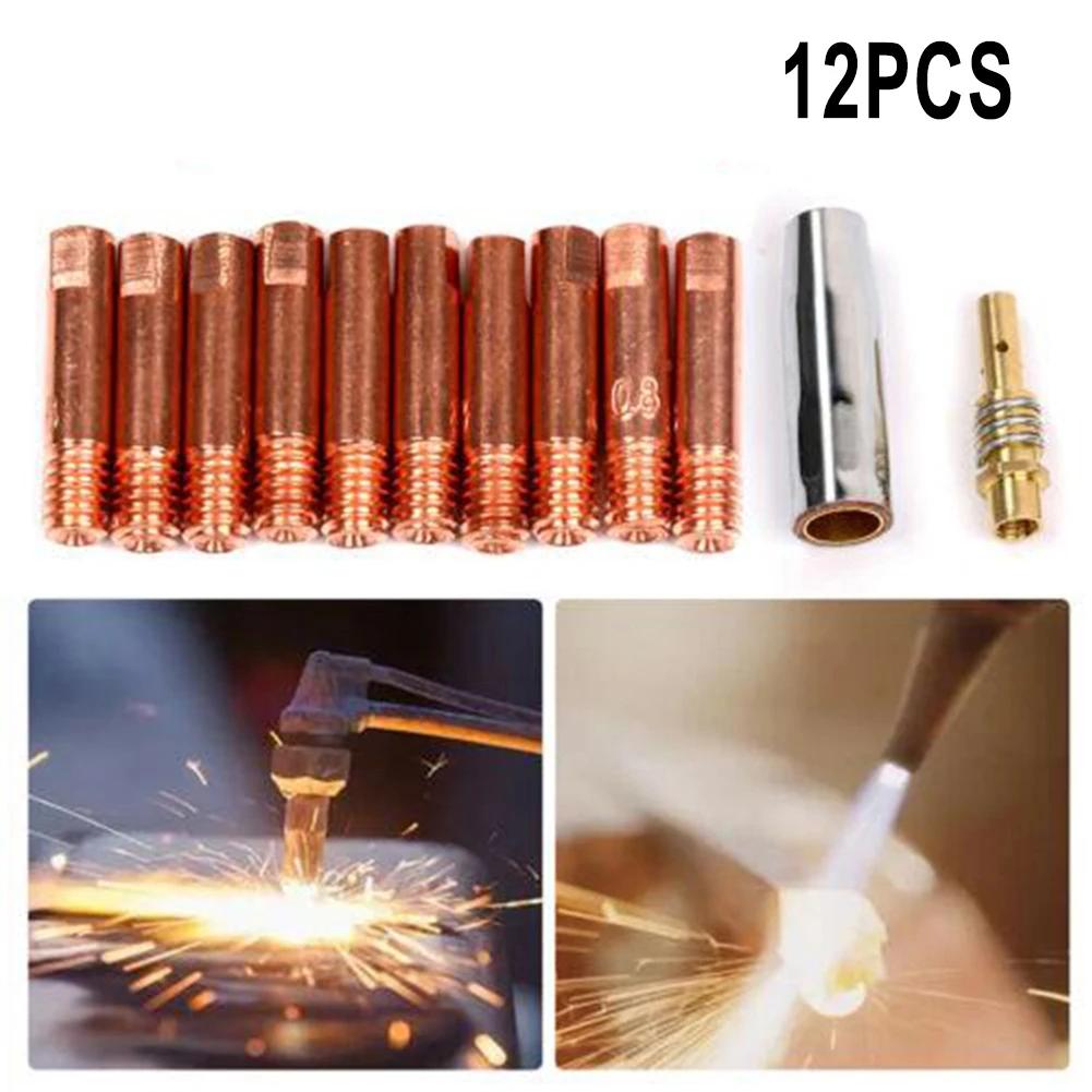 MB15 MIG Welding Nozzle Kit Shroud Contact Tips 0.6/0.8/1 Mm M6 Tip Holder Set For 14AK And 15AK Torches Welding Accessories Set 1mm
MB15 MIG Welding Nozzle Kit Shroud Contact Tips 0.6/0.8/1 Mm M6 Tip Holder Set For 14AK And 15AK Torches Welding Accessories Set 1mm